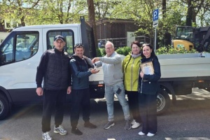 Партнери з ФРН передали громаді Херсонщини спецтехніку на €53 тисячі