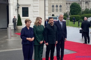 Zelensky meets with Austrian president