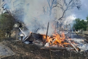 На Дніпропетровщині через артилерійські удари та атаки безпілотників пошкоджені п’ять будинків