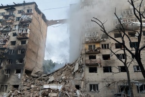 Death toll in Kyiv rises to 15 as body recovered from rubble of residential building