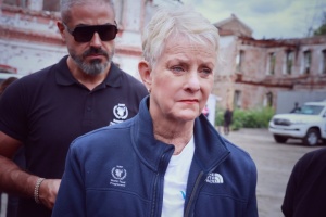 Виконавча директорка Всесвітньої продовольчої програми ООН відвідала Ізюм