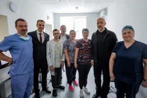 Шмигаль відвідав Львівський обласний госпіталь ветеранів війн та репресованих
