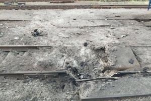 В Одесі внаслідок атаки російських дронів пошкоджена інфраструктура залізничного вокзалу