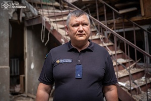 В Одесі внаслідок дронової атаки РФ зруйнований дім рятувальника