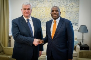 Sybiha, Lammy align positions ahead of NATO summit in Hague