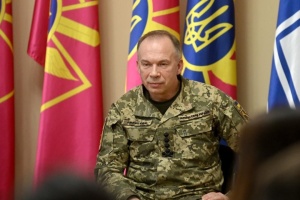 CinC Syrskyi: Front line length increased by 200 km over past year