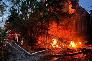 На Одещині внаслідок атаки безпілотників пошкоджена станція екстреної меддопомоги