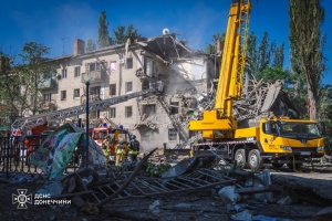 Two bodies recovered from rubble in Kramatorsk as rescue efforts continue
