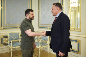 Zelensky discusses further defense cooperation with Norway’s DM