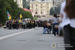 У Тернополі попрощалися з поліцейським Олександром Вінічуком, який загинув на Донеччині