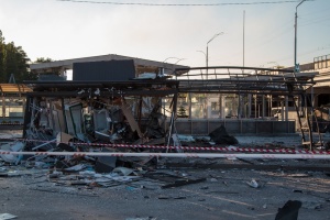 Нічний удар по Києву: на станції метро «Святошин» відновив роботу пошкоджений вихід 