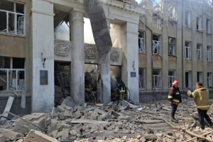ロシア軍、オデーサ州学校をミサイル攻撃 2名死亡、12名負傷