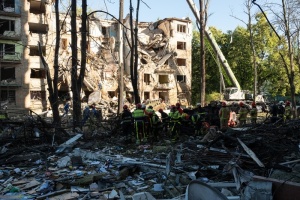 Search and rescue operations completed at Russian strike site in Kyiv’s Shevchenkivskyi district