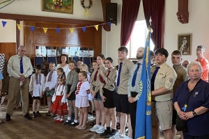 У британському Ковентрі відбувся окружний злет Спілки української молоді