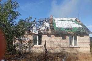 Військові РФ атакували з дрона село на Херсонщині, пошкоджений будинок