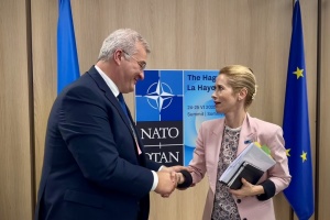 Sybiha, Kallas discuss increasing pressure on Russia and advancing Ukraine’s EU accession