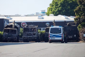 German police investigating arson attack targeting Bundeswehr trucks