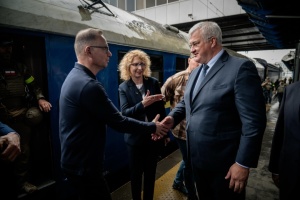 Duda arrives in Kyiv on official visit