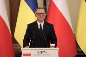 Duda stresses readiness of Polish businesses to rebuild Ukraine, cooperate in defense industry