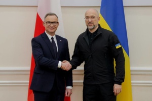 Shmyhal, Duda discuss strengthening Ukrainian air defense and sanctions against Russia