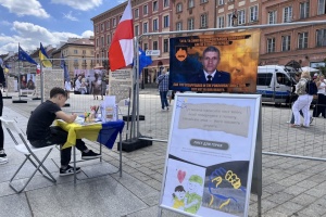 Warsaw hosts rally in support of Ukrainian POWs