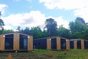 Amplían la villa de casas modulares del Hospital Regional de Rivne para Veteranos de Guerra