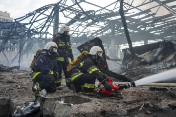 Russia launched over 400 drones, 40 missiles against Ukraine overnight - Zelensky