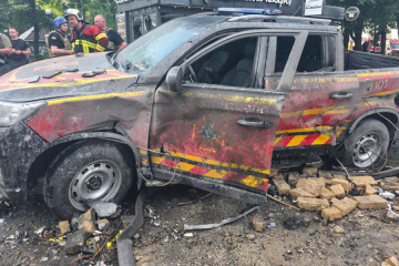 露軍の大規模攻撃によるキーウの負傷者２３名に増加　内１４名は救助隊員　死者３名