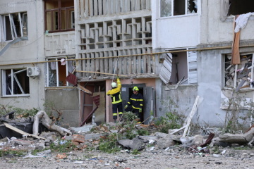 In Luzk Zahl der Verletzten des russischen Angriffs auf 16 gestiegen