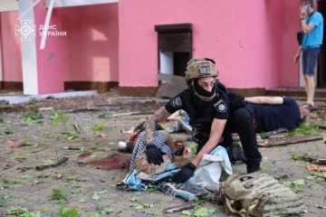 In Charkiw nach russischen Luftangriffen bereits mehr als 40 Menschen verletzt, eine Person tot – Selenskyj