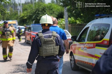 Air strike on Zaporizhzhia: at least seven private houses destroyed, people injured