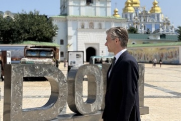 Litauischer Außenminister zu Besuch in Kyjiw