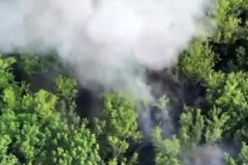 Ukrainian forces destroy three Russian field depots with drone in Kupiansk sector