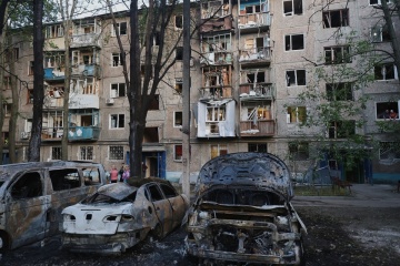 ロシア軍のハルキウへの無人機攻撃　死亡２名、負傷６０名