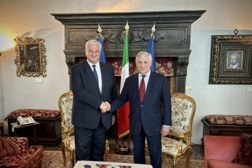 Sybiga trata con Tajani los preparativos para la Conferencia de Recuperación de Ucrania