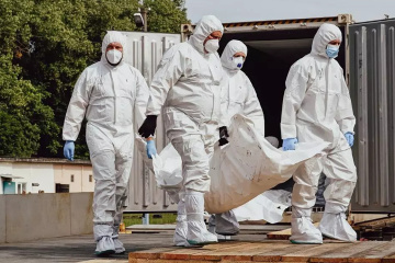 1245 corps rapatriés en Ukraine