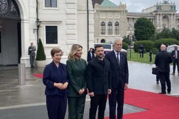 Selenskyj trifft in Wien Bundespräsident Van der Bellen