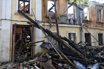 Russischer Luftangriff: 50 Häuser in Odessa beschädigt