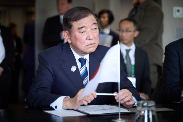 石破日本首相、ウクライナ有志連合ビデオ首脳会合に書面でメッセージ