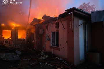 Наслідки ворожої атаки на Одещину