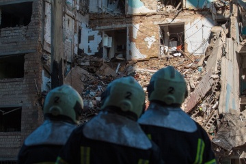 Guerre en Ukraine : A Kyiv le nombre de blessés s'élève à 31, six personnes sont mortes