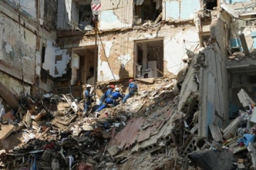 Over 30 sites damaged in Kyiv's Shevchenkivskyi district following Russian attack