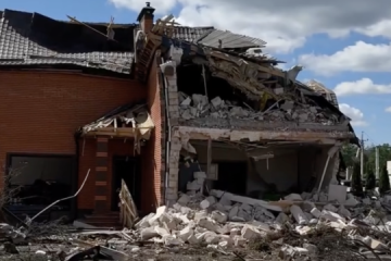 Russian attack damages 16 homes in Kyiv region’s Boryspil district