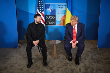 ゼレンシキー宇大統領、トランプ米大統領と会談