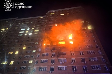 ロシア軍の無人機攻撃受けオデーサで夫婦が死亡