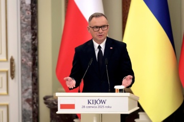 Duda podkreślił gotowość polskiego biznesu do odbudowy Ukrainy i współpracy w przemyśle zbrojeniowym