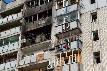 ロシア軍、ウクライナ各地を大規模空撃　チェルカーシ州で６名負傷