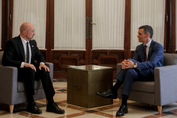 Ukrainian, Spanish PMs talk co-production of drones, Ukraine’s recovery, EU accession path