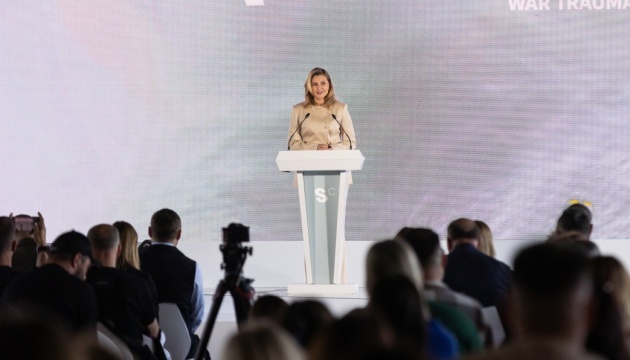 Zelenska urges officials and business to help veterans find purpose