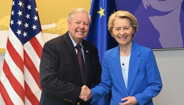 Von der Leyen, Senator Graham discuss sanctions against Russia Von der Leyen, Senator Graham discuss sanctions against Russia